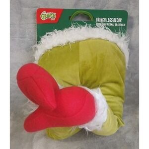 Dr. Seuss How The Grinch Stole Christmas Poseable Furry Plush Leg Tree Décor